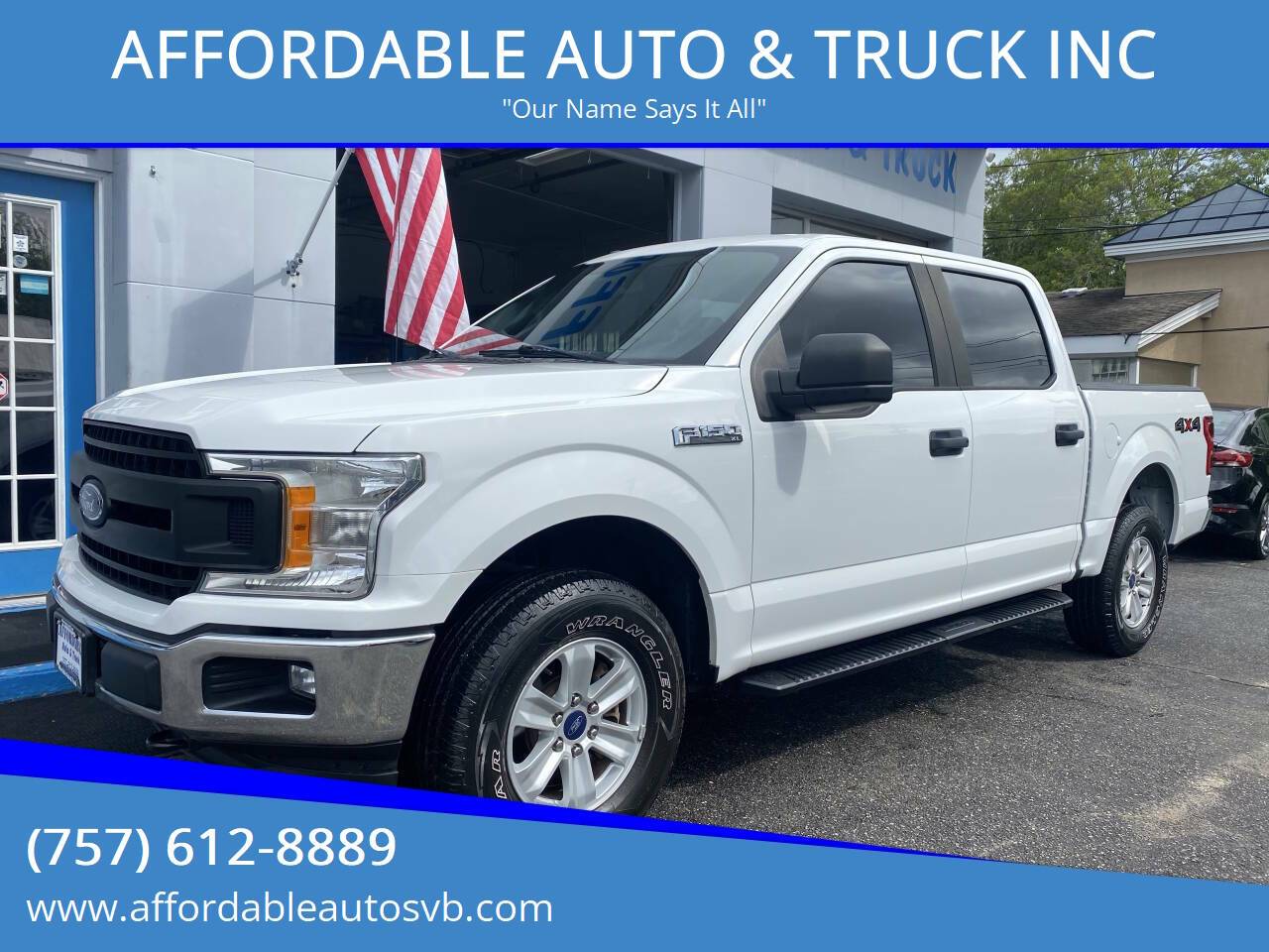 2018 Ford F-150 XL — Pickup Truck — 95,594 mi — Virginia Beach, VA