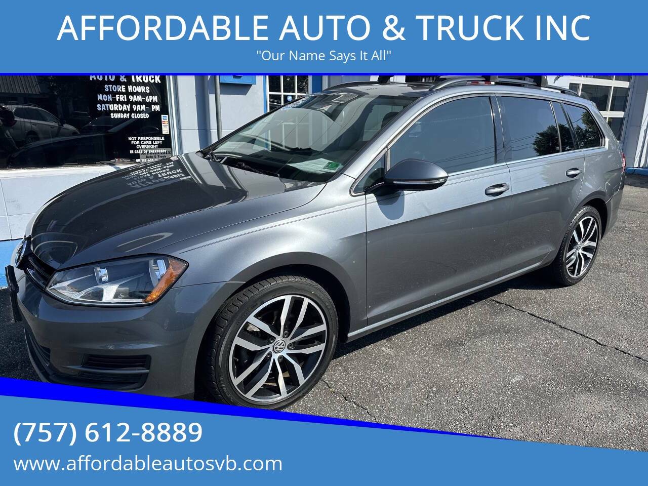 2016 Volkswagen Golf TSI Limited Edition — Wagon — 91,187 mi — Virginia Beach, VA