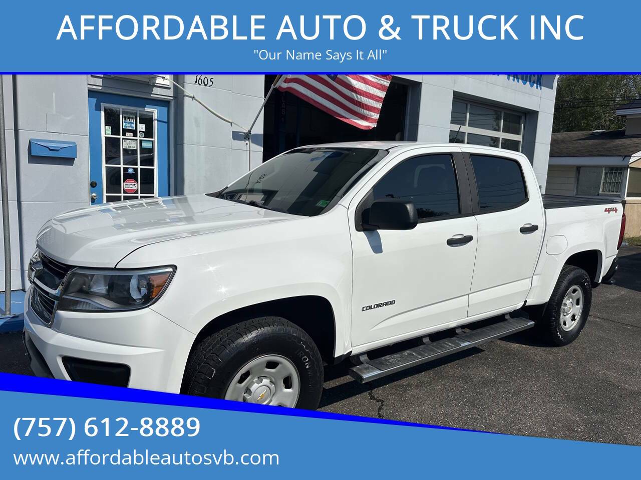2019 Chevrolet Colorado WT — Pickup Truck — 103,087 mi — Virginia Beach, VA