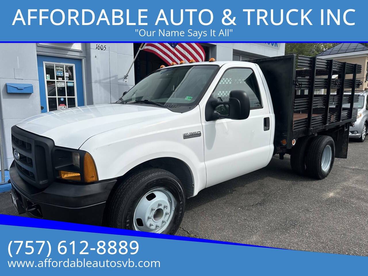 2007 Ford Super Duty F-350 Chassis Cab XL — Chassis Cab Truck — 13,367 mi — Virginia Beach, VA