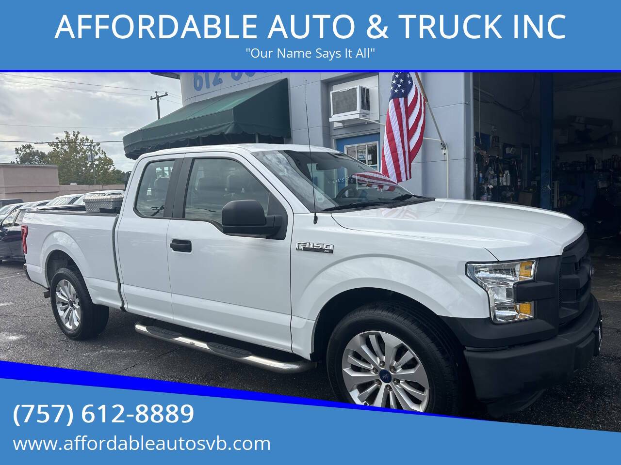 2016 Ford F-150 XL — Pickup Truck — 161,264 mi — Virginia Beach, VA