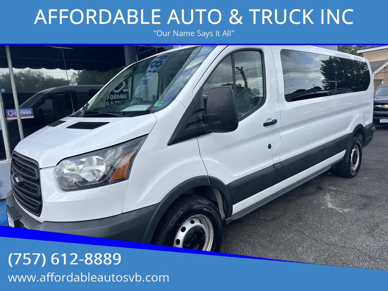 2016 Ford Transit Passenger Wagon T-350 XL — Passenger Van — 35,781 mi — Virginia Beach, VA