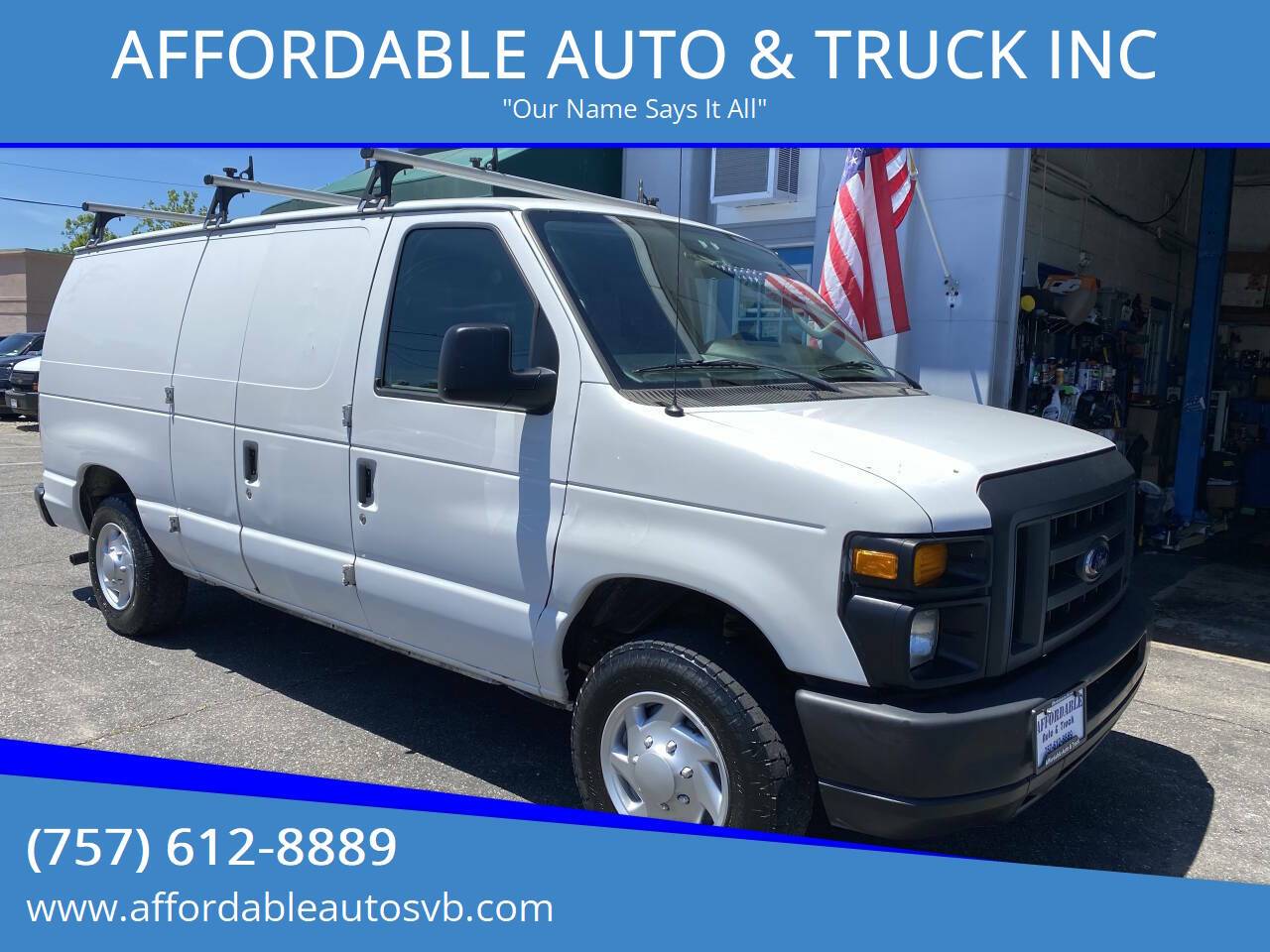 2011 Ford Econoline Cargo Van E-150 — Cargo Van — 204,725 mi — Virginia Beach, VA