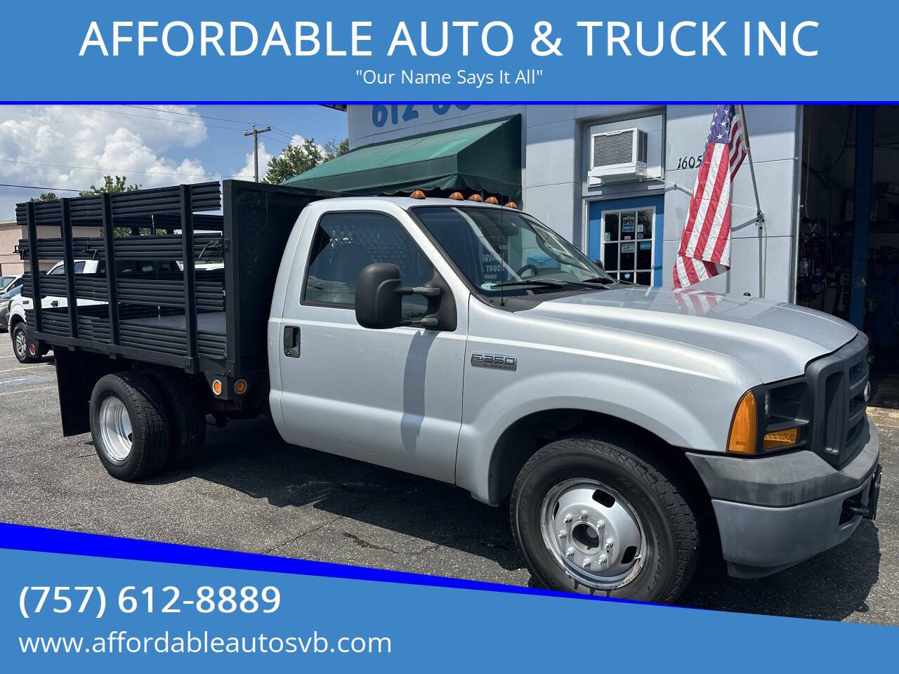 2007 Ford Super Duty F-350 Chassis Cab XL — Chassis Cab Truck — 28,599 mi — Virginia Beach, VA