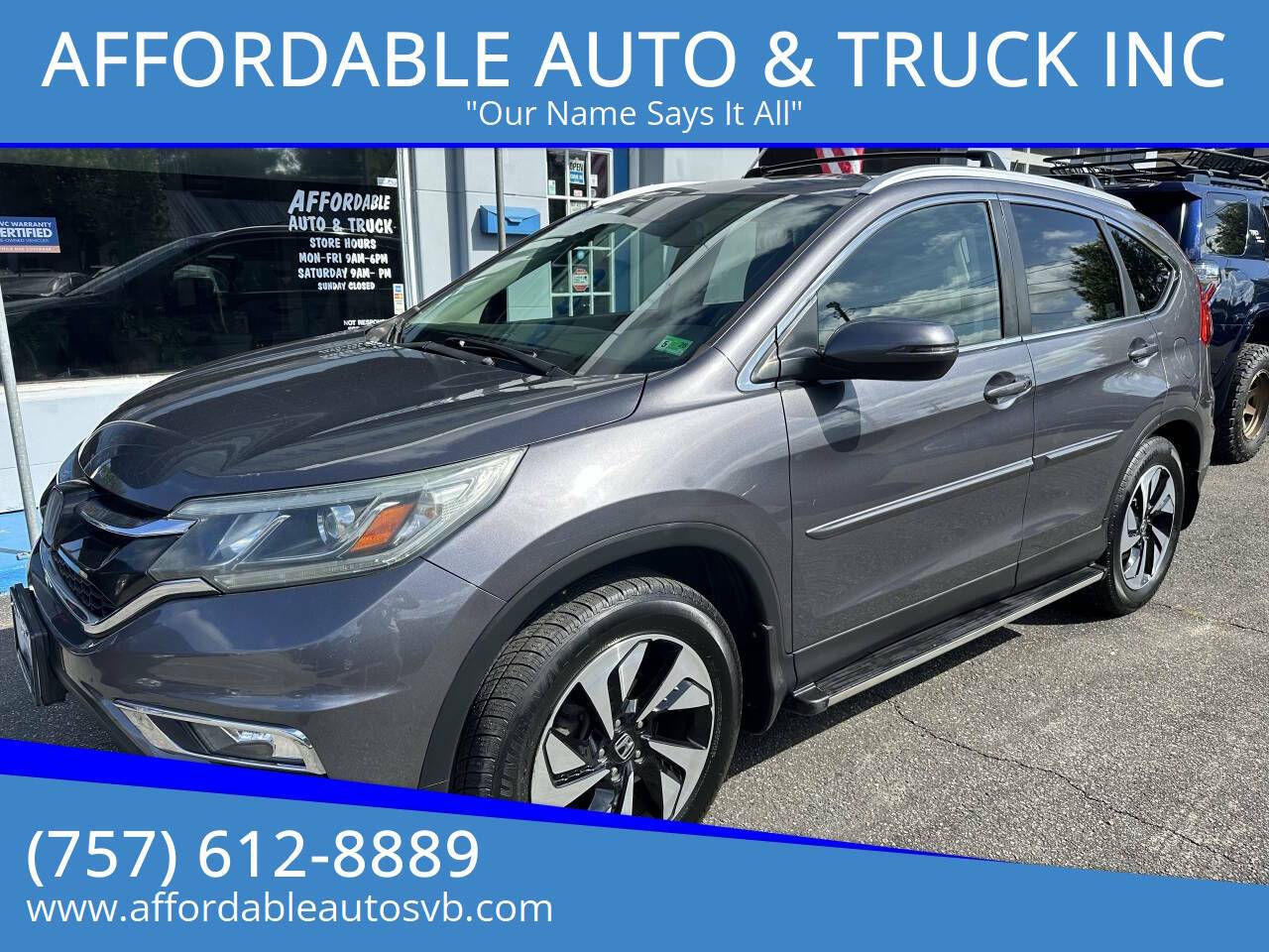 2015 Honda CR-V Touring — SUV — 165,784 mi — Virginia Beach, VA