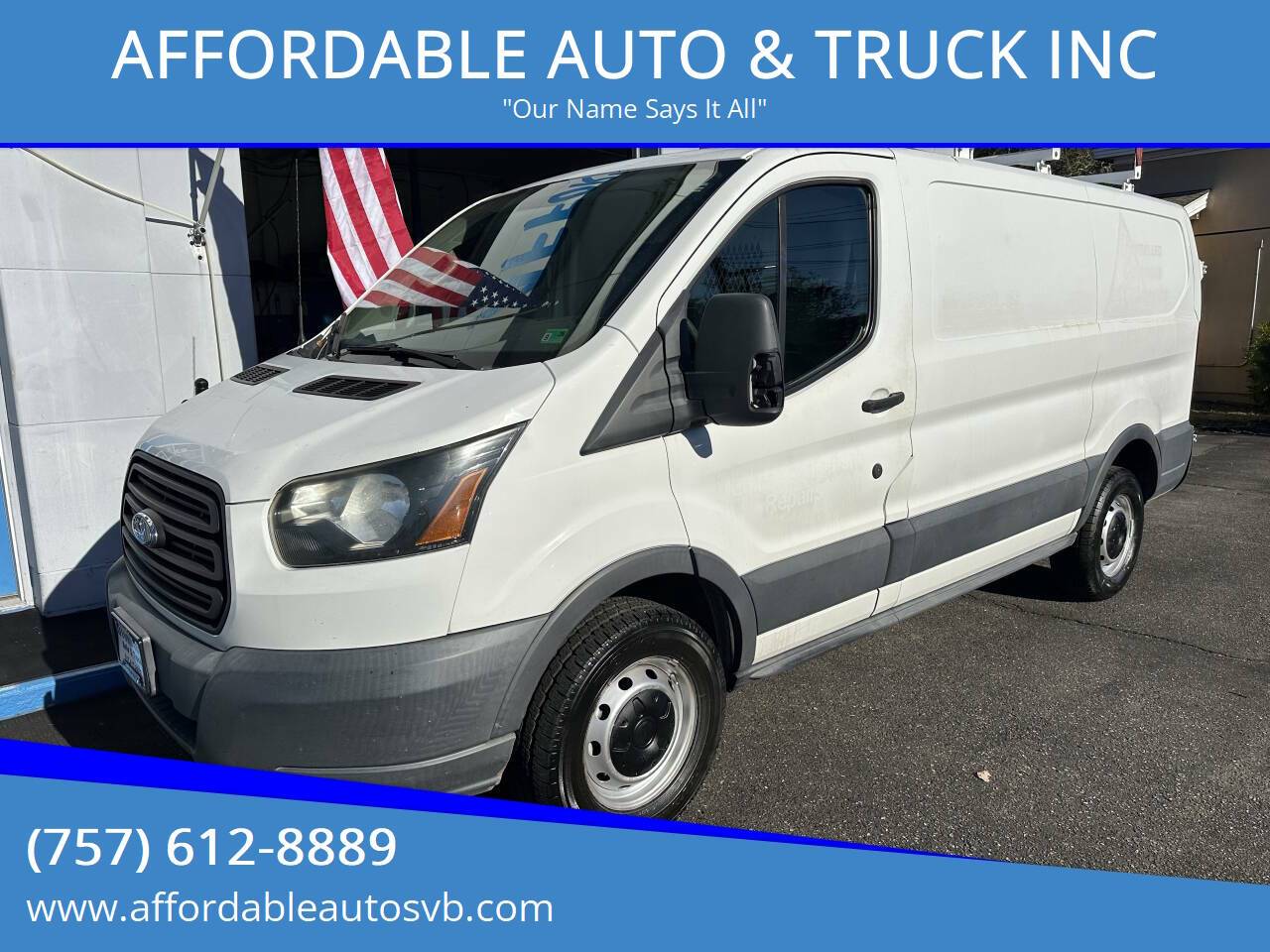 2015 Ford Transit Cargo Van T-250 — Cargo Van — 259,559 mi — Virginia Beach, VA