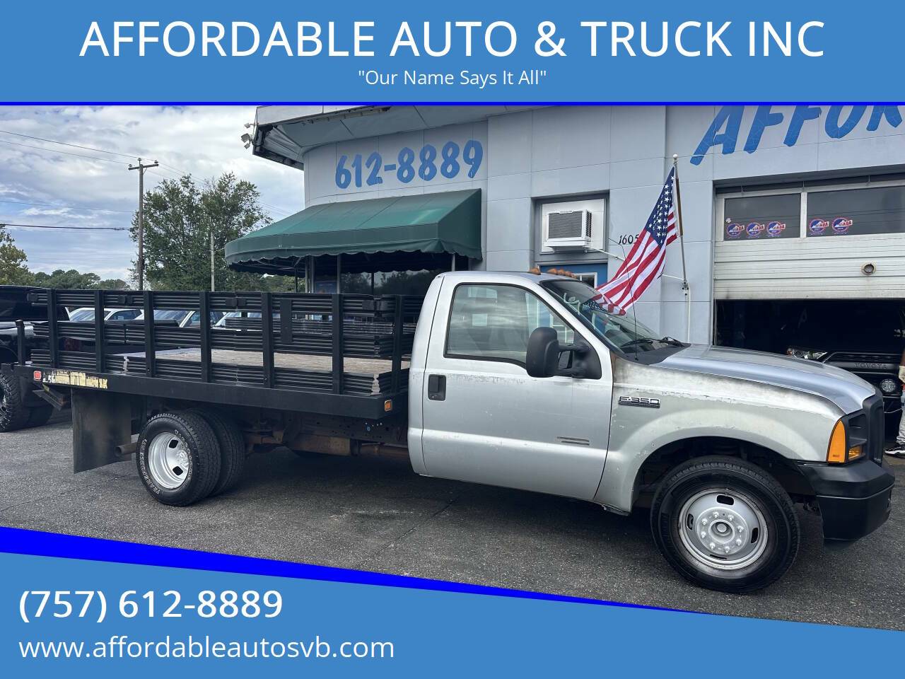 2006 Ford Super Duty F-350 Chassis Cab XL — Chassis Cab Truck — 58,338 mi — Virginia Beach, VA