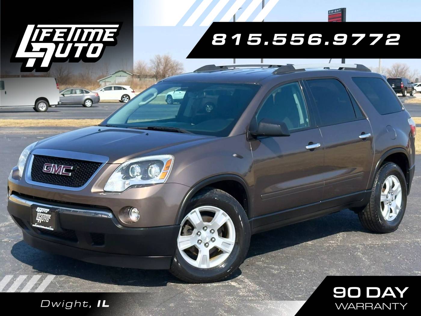 2012 GMC Acadia SL — SUV — 135,465 mi — Dwight, IL