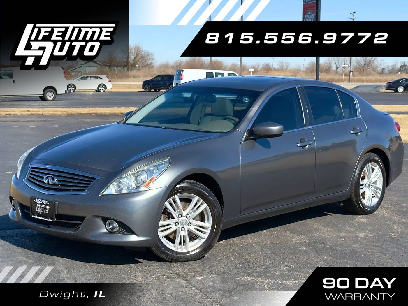 2013 INFINITI G G37x — Sedan — 142,544 mi — Dwight, IL