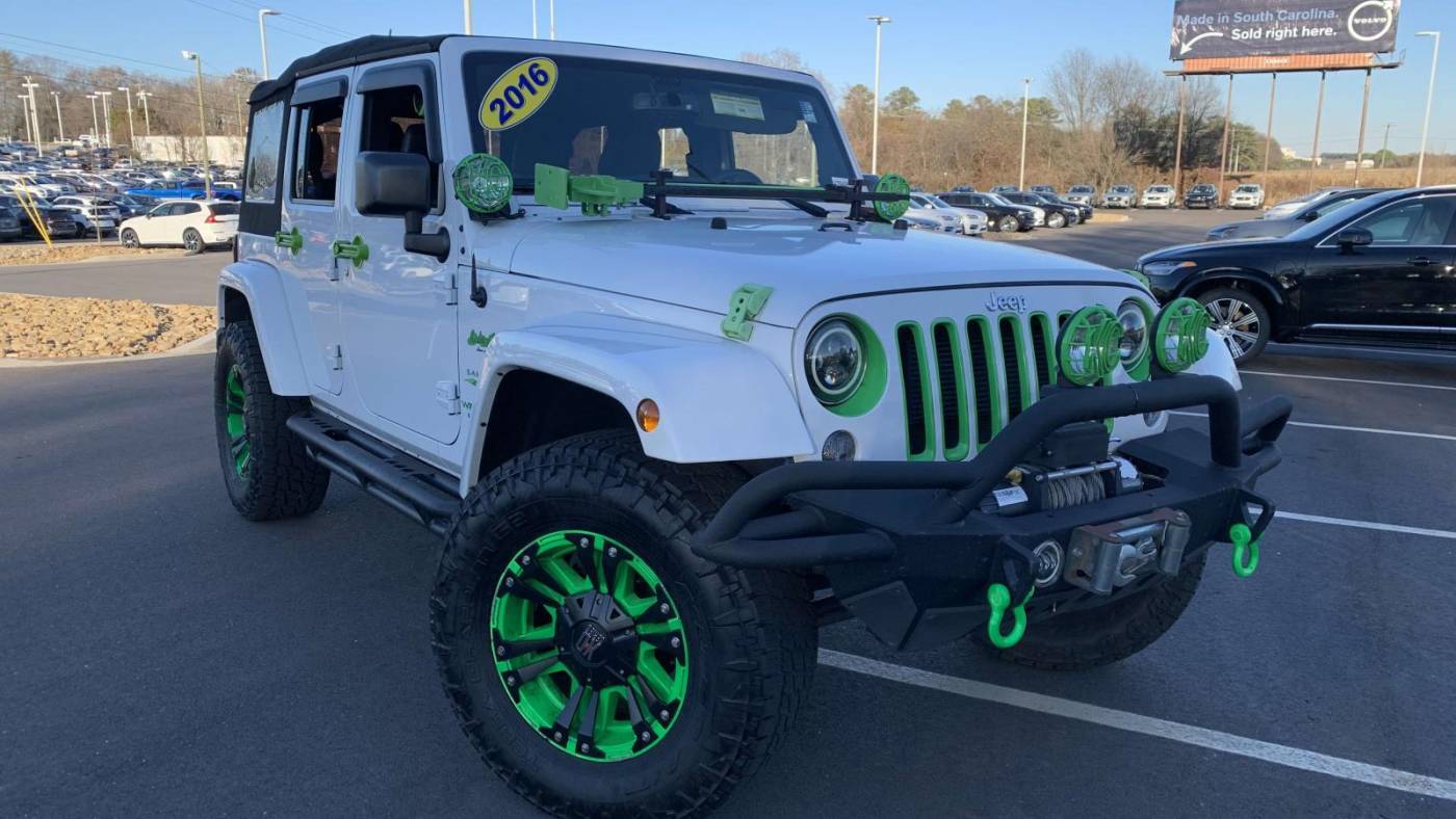 2016 Jeep Wrangler Sahara — SUV — 126,575 mi — Greenville, SC