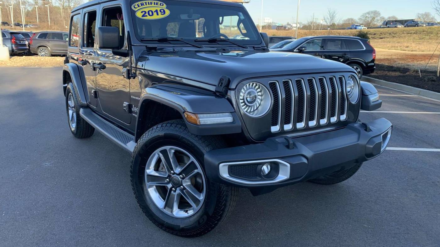 2019 Jeep Wrangler Sahara — SUV — 54,093 mi — Greenville, SC