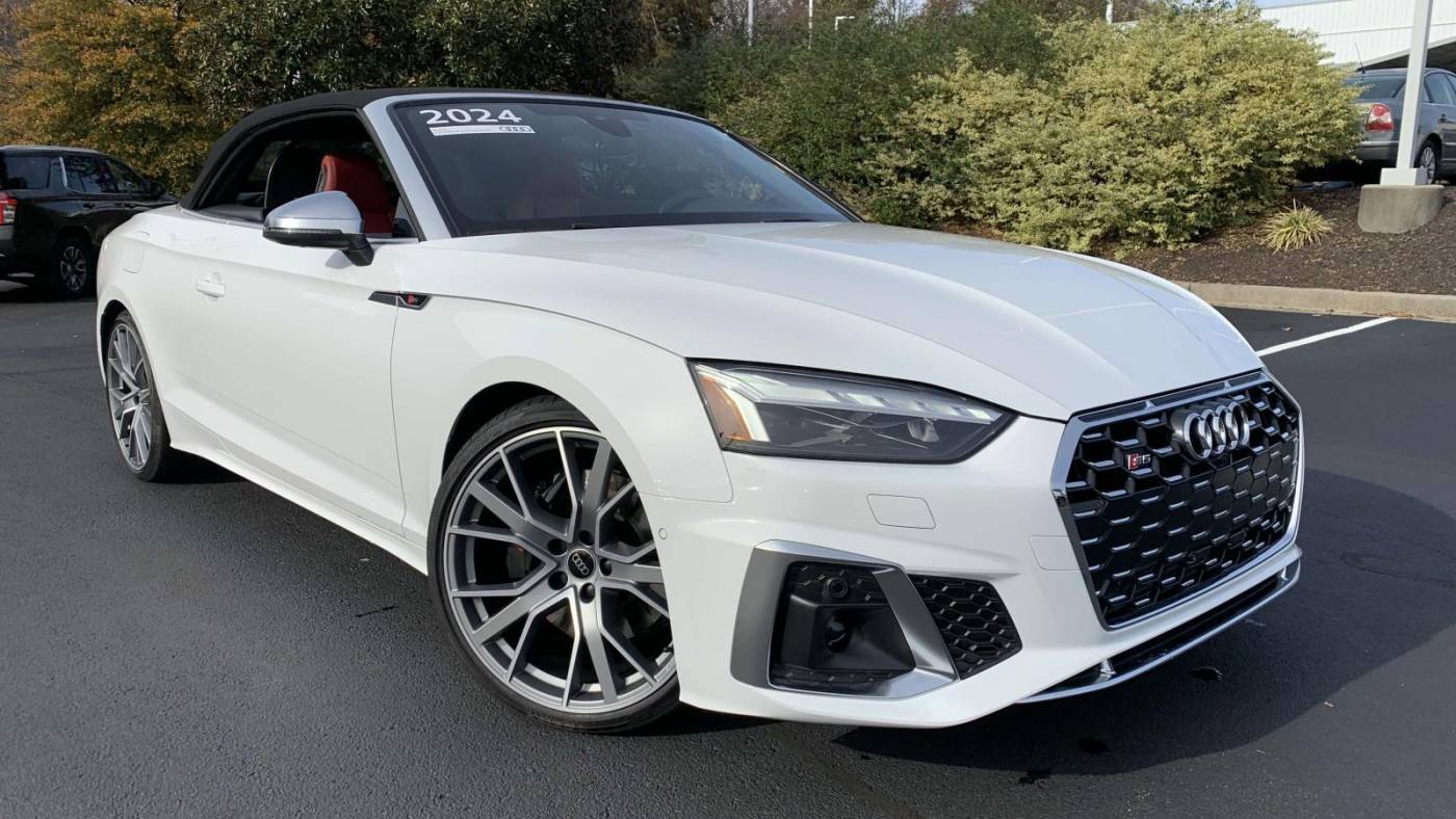 2024 Audi S5 Prestige — Convertible — 4,755 mi — Greenville, SC