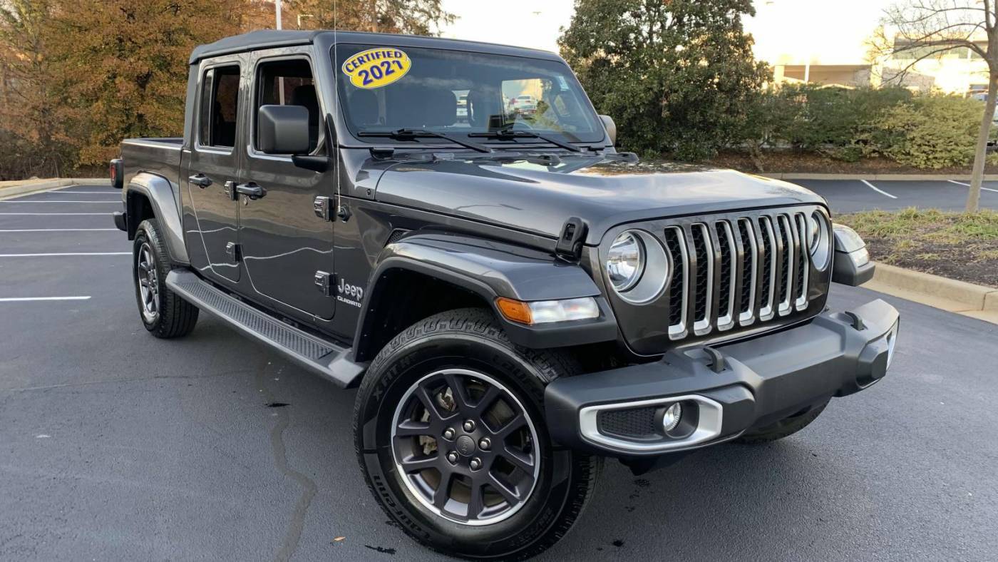 2021 Jeep Gladiator Overland — Pickup Truck — 30,917 mi — Greenville, SC