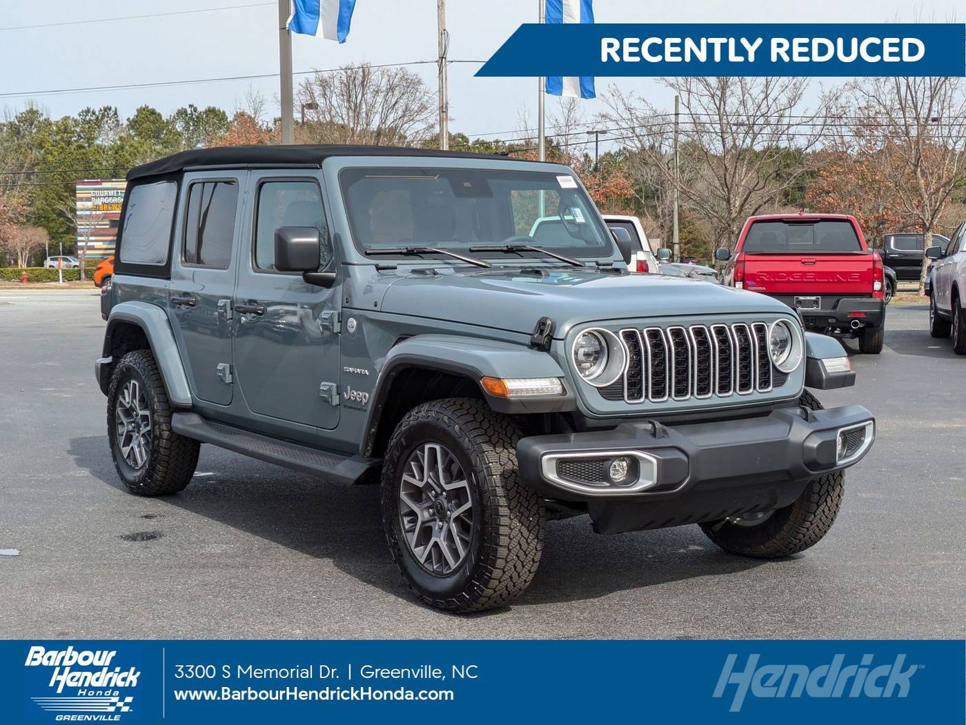2024 Jeep Wrangler Sahara — SUV — 7,495 mi — Greenville, NC