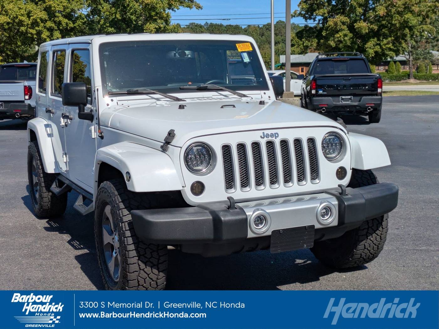 2017 Jeep Wrangler Sahara — SUV — 86,107 mi — Greenville, NC