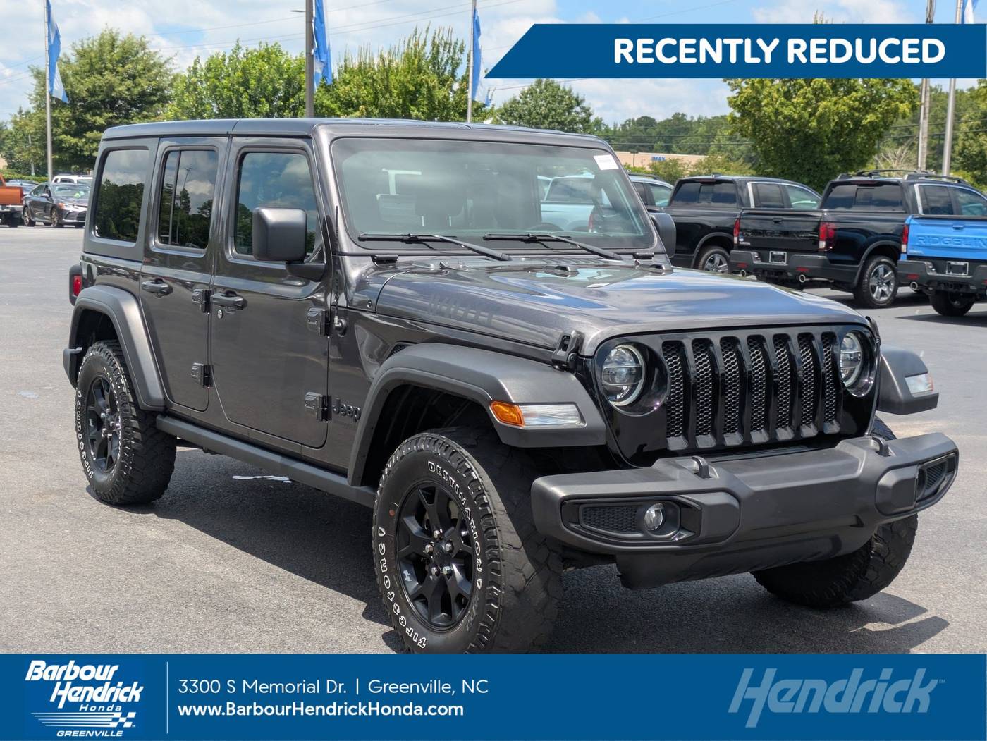 2021 Jeep Wrangler Willys — SUV — 38,308 mi — Greenville, NC