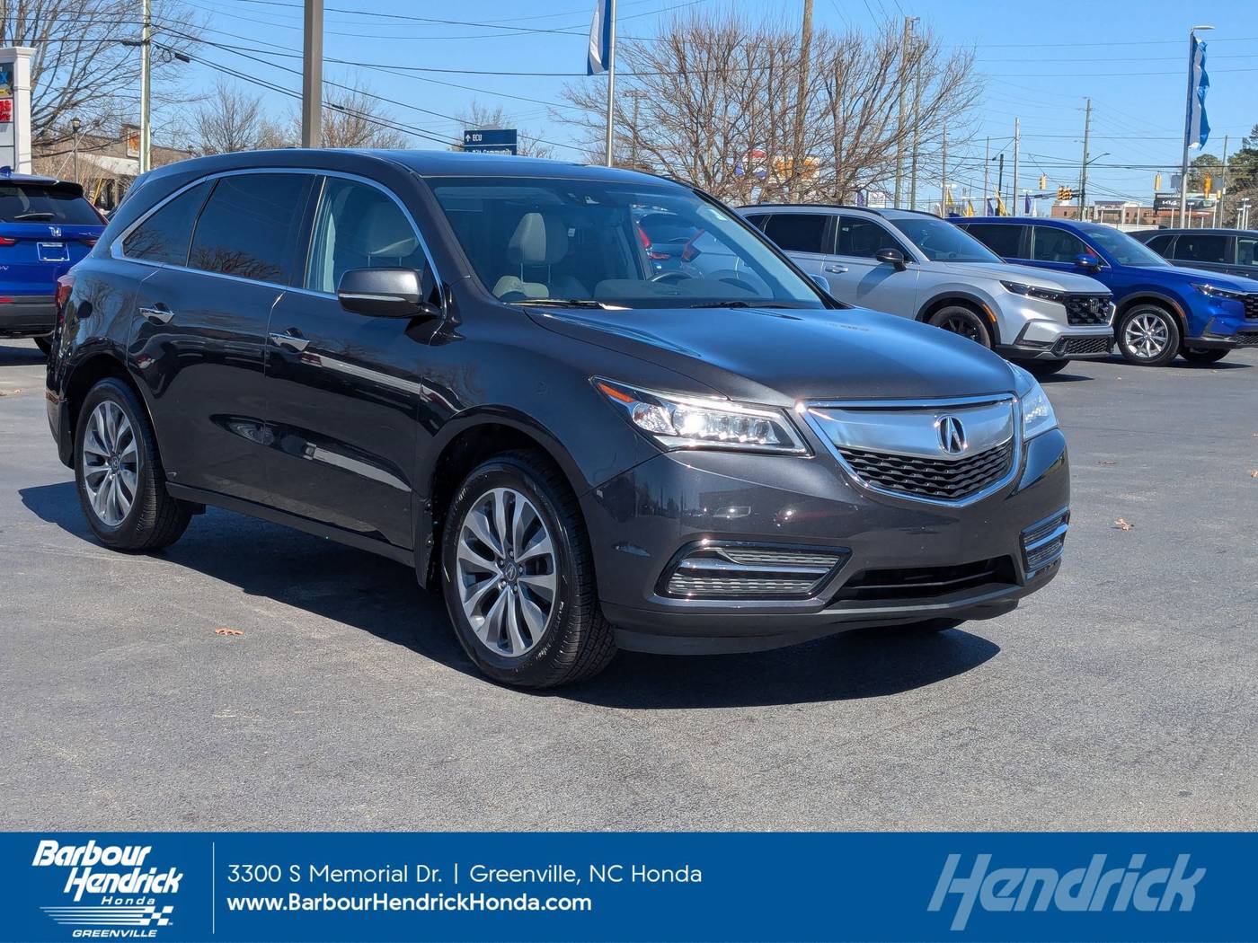 2016 Acura MDX Technology/Entertainment with AcuraWatch Plus — SUV — 113,017 mi — Greenville, NC