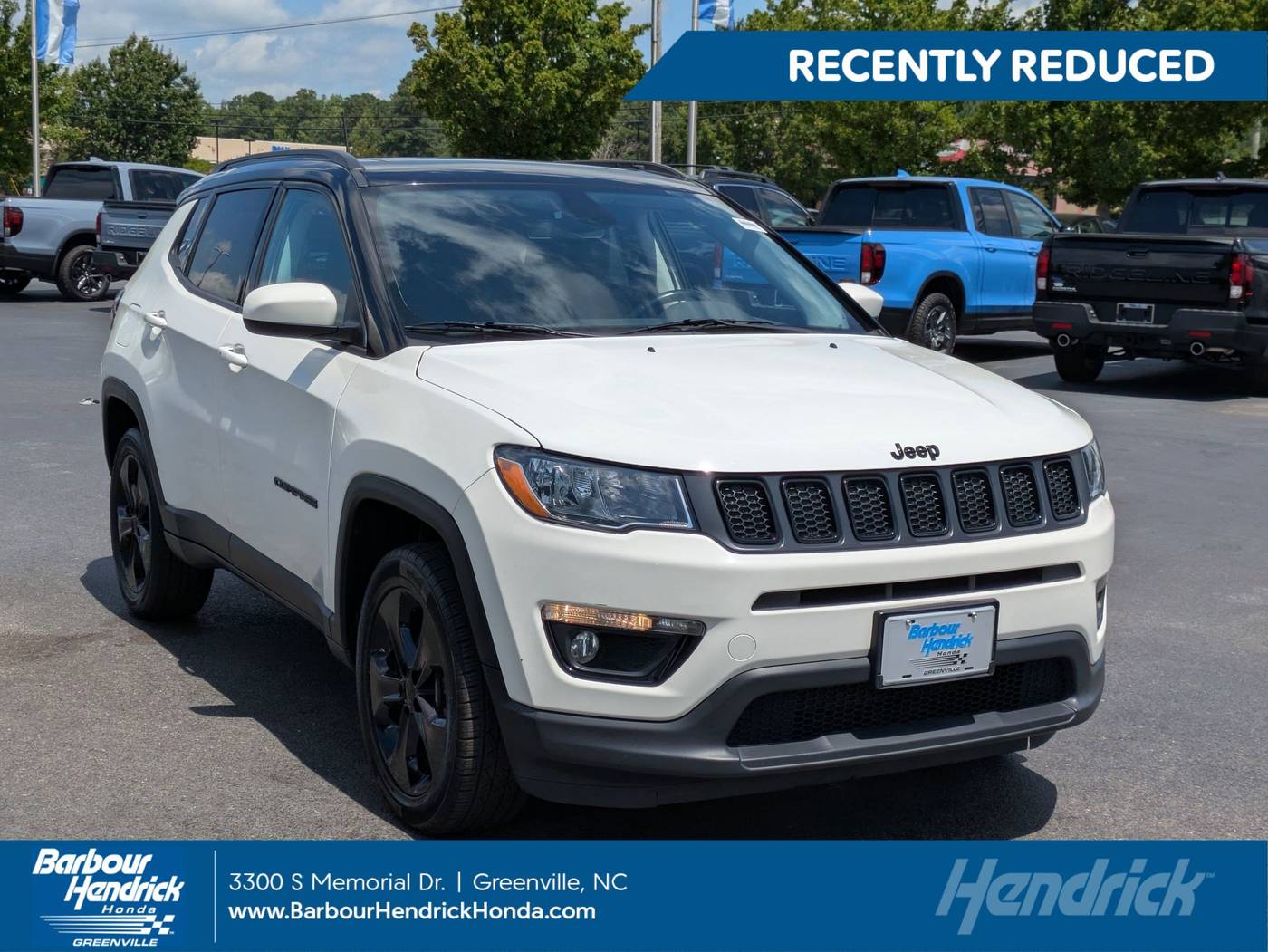2020 Jeep Compass Altitude — SUV — 56,841 mi — Greenville, NC