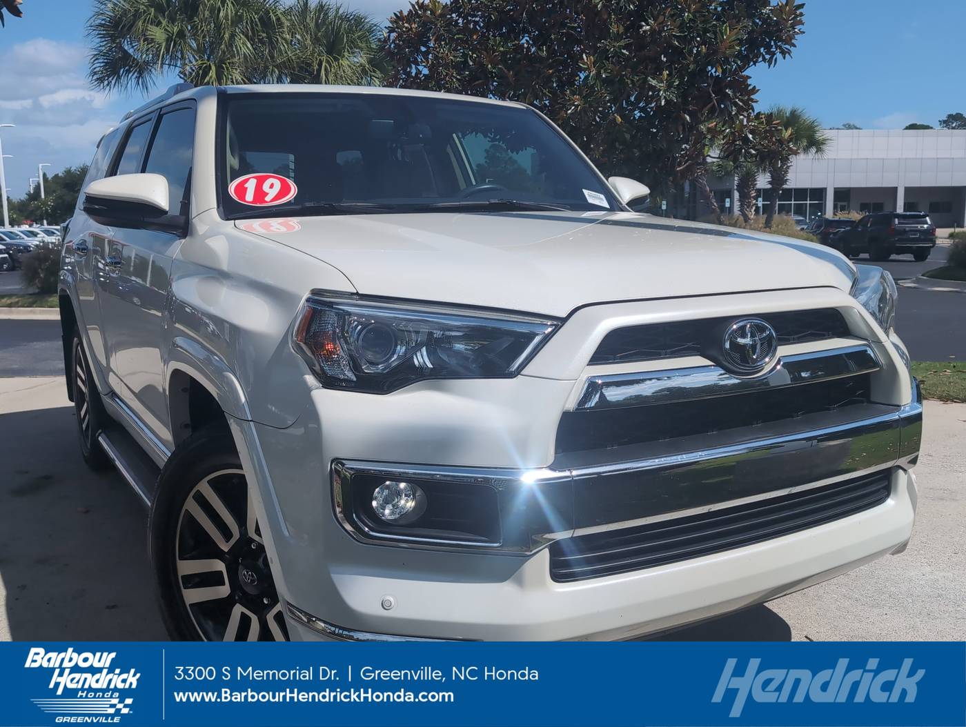 2019 Toyota 4Runner Limited — SUV — 89,562 mi — Greenville, NC