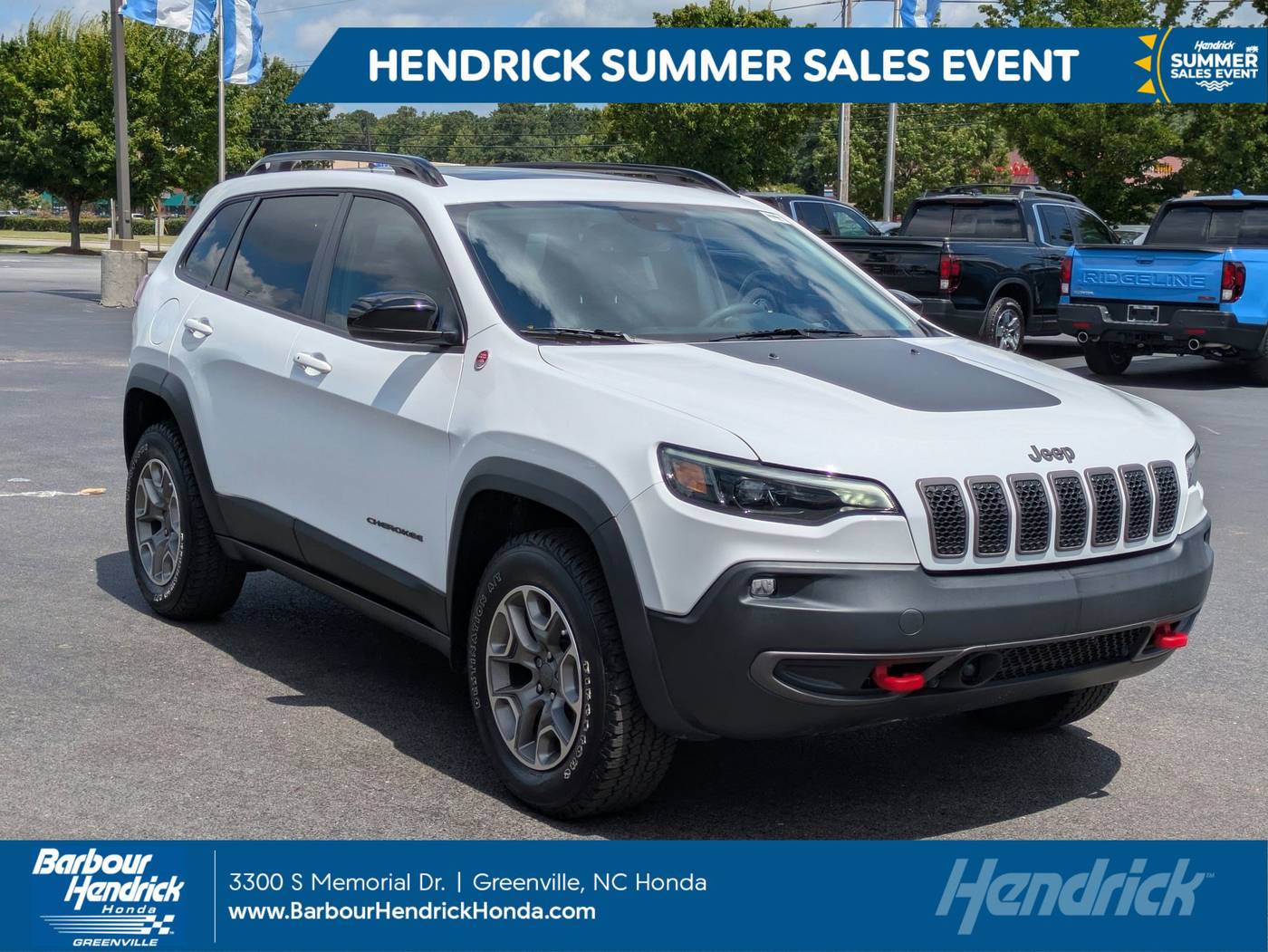 2022 Jeep Cherokee Trailhawk — SUV — 25,563 mi — Greenville, NC