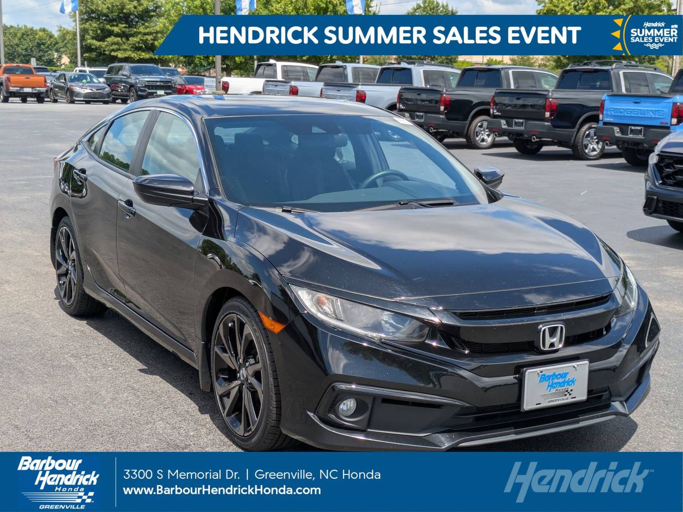 2021 Honda Civic Sport — Sedan — 86,086 mi — Greenville, NC