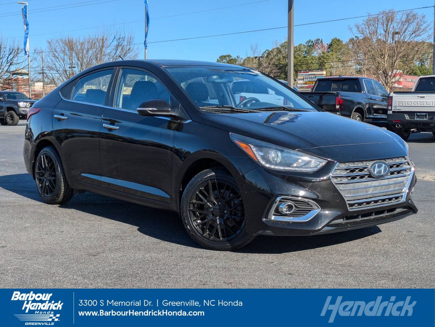 2019 Hyundai Accent Limited — Sedan — 75,537 mi — Greenville, NC