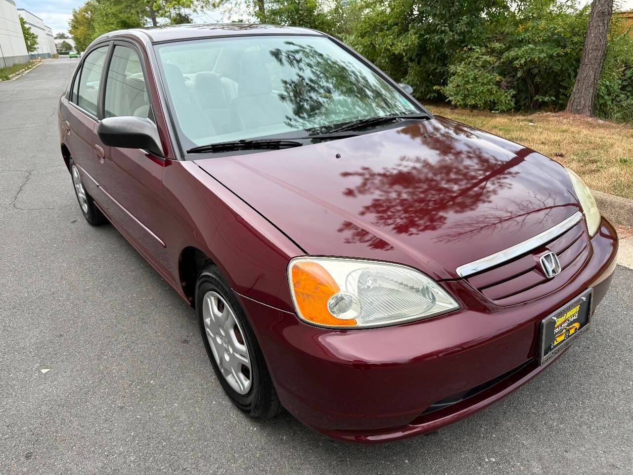 2002 Honda Civic LX — Sedan — 39,465 mi — Chantilly, VA