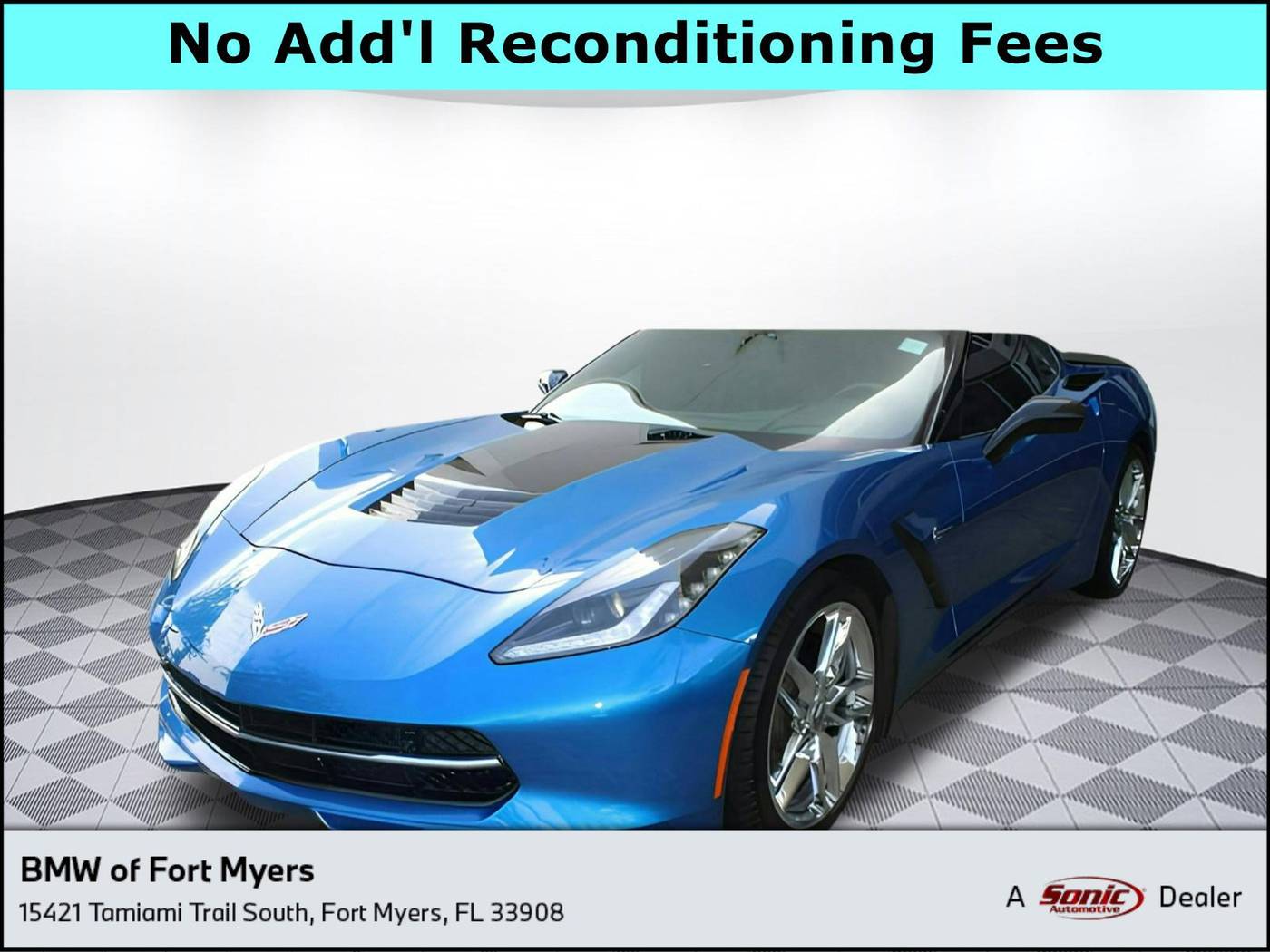 2016 Chevrolet Corvette Z51 2LT — Coupe — 17,636 mi — Fort Myers, FL