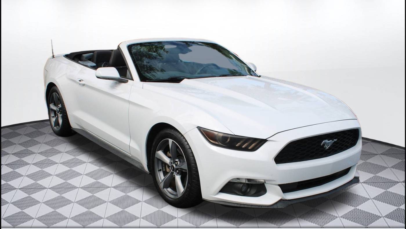 2015 Ford Mustang V6 — Convertible — 95,994 mi — Fort Myers, FL