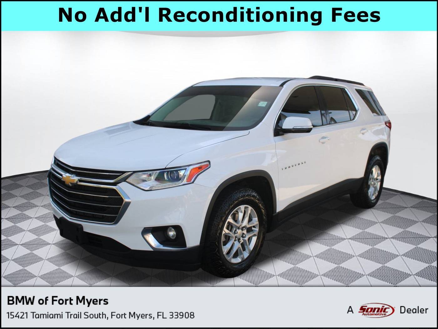 2020 Chevrolet Traverse LT Cloth — SUV — 92,514 mi — Fort Myers, FL
