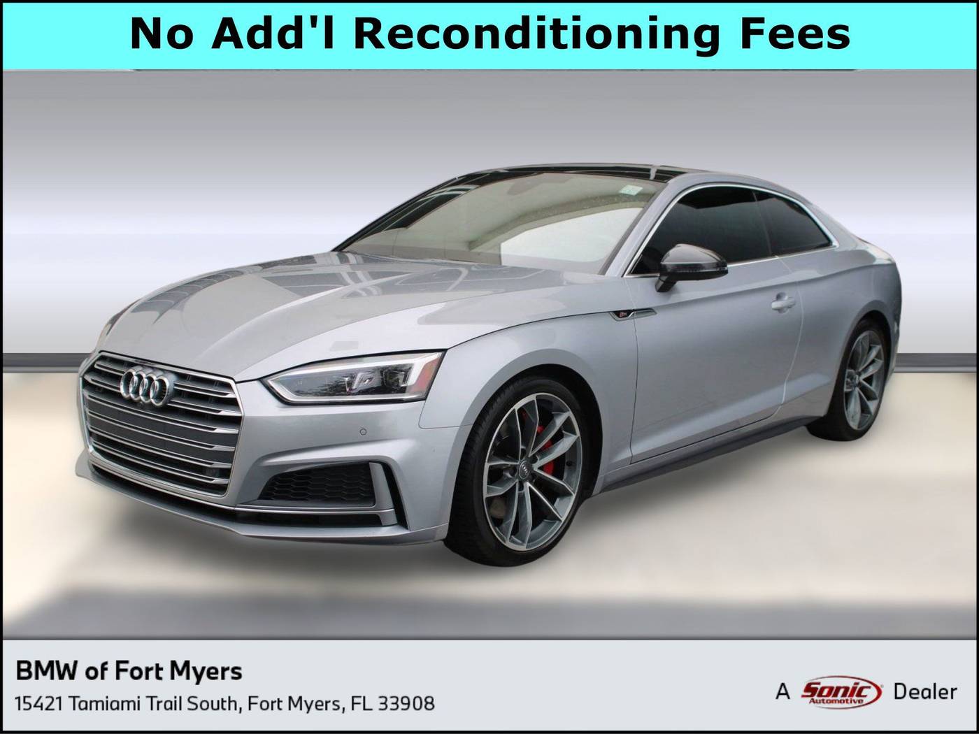 2018 Audi S5 Prestige — Coupe — 109,365 mi — Fort Myers, FL