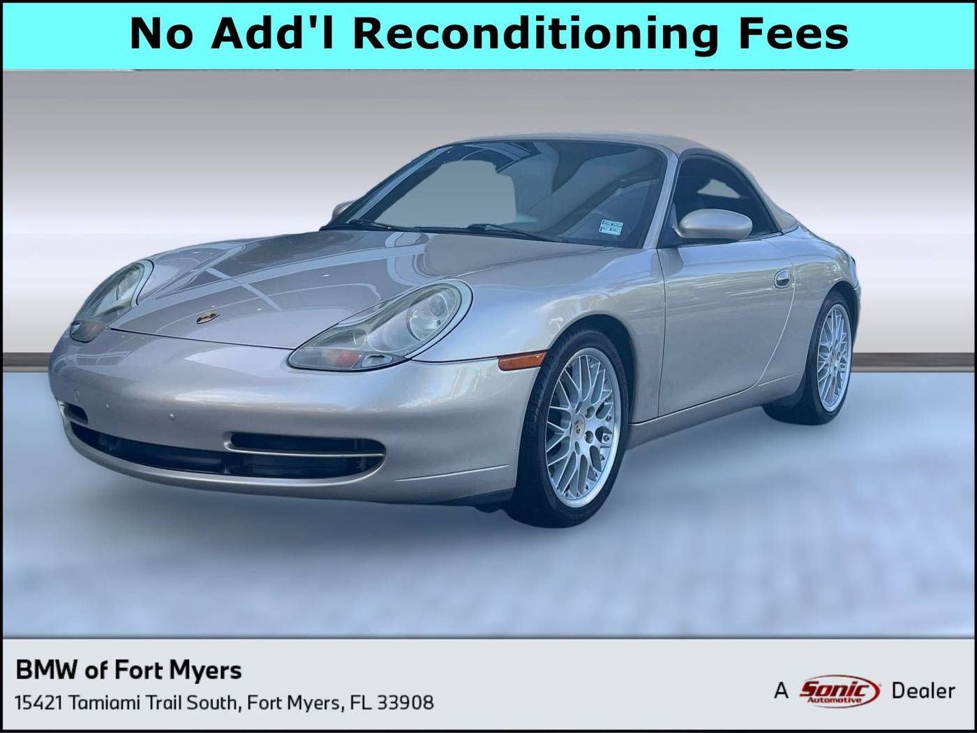 2000 Porsche 911 Carrera — Convertible — 99,418 mi — Fort Myers, FL
