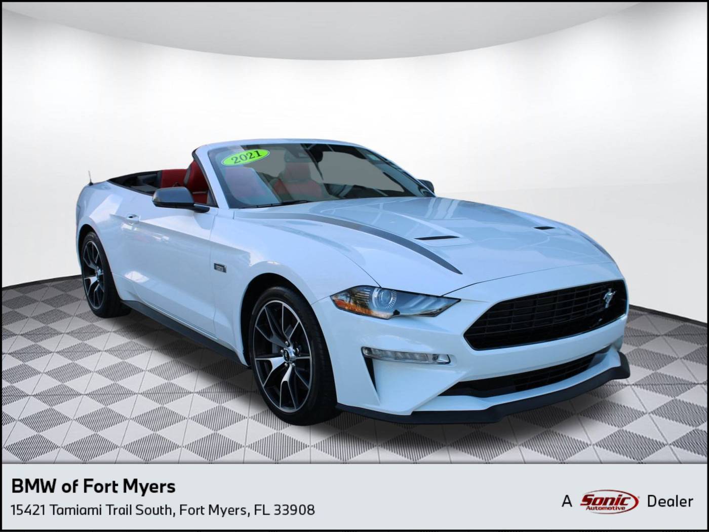 2021 Ford Mustang EcoBoost Premium — Convertible — 9,828 mi — Fort Myers, FL