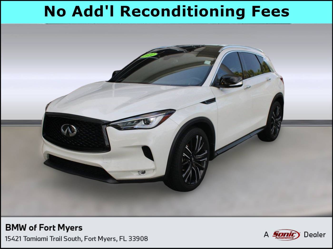 2022 INFINITI QX50 LUXE — SUV — 32,800 mi — Fort Myers, FL