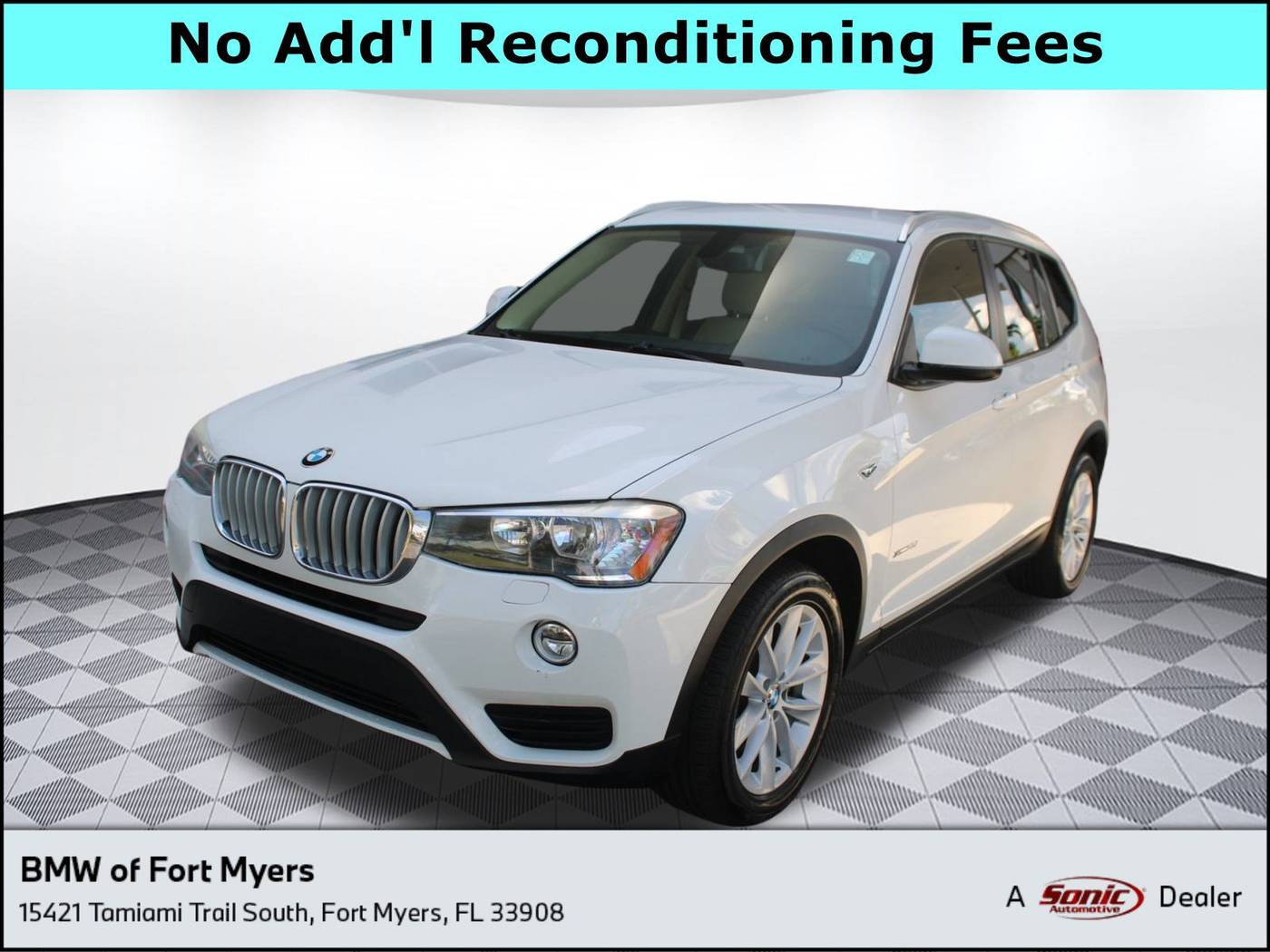 2017 BMW X3 28i — SUV — 117,091 mi — Fort Myers, FL