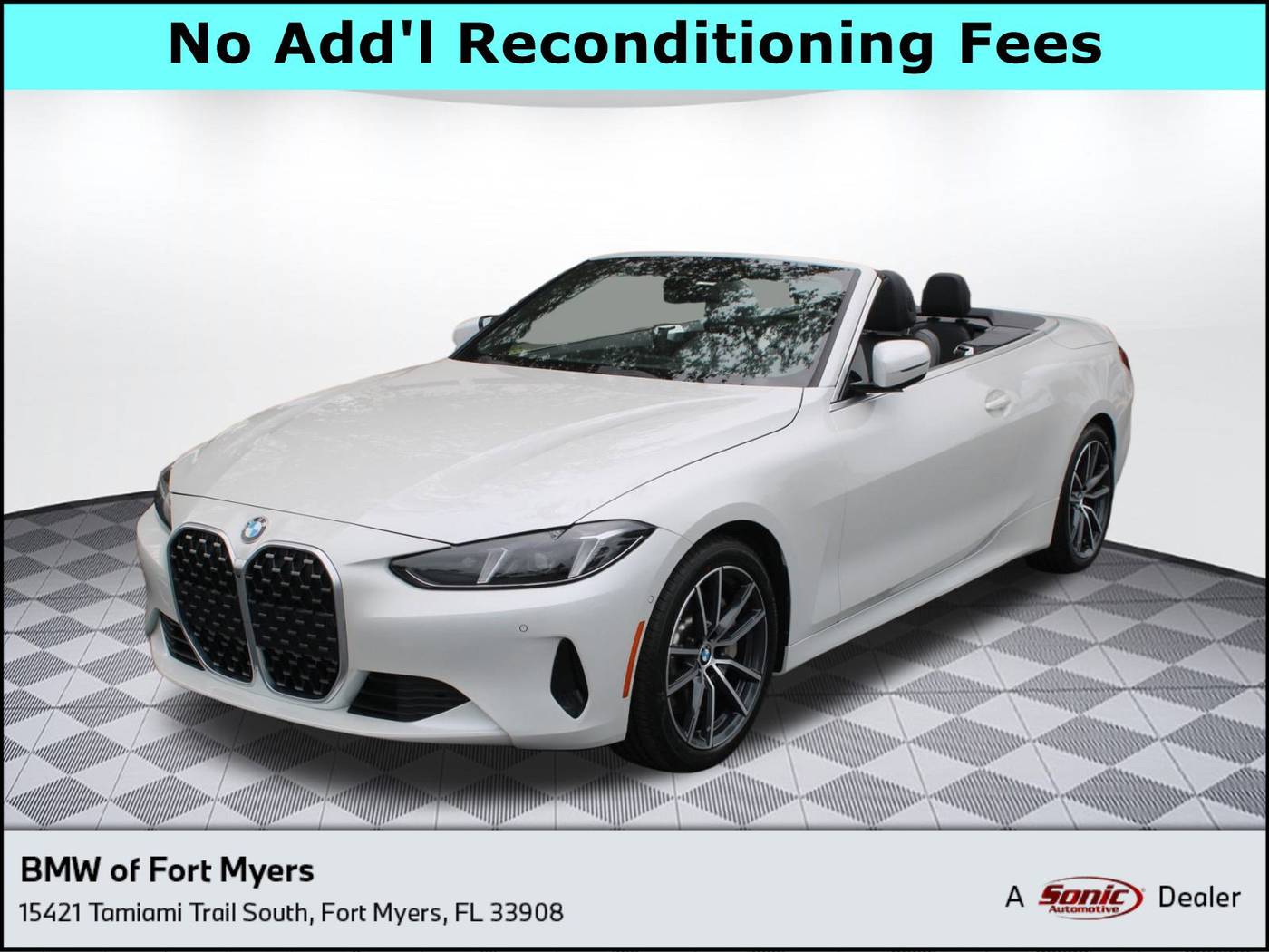 2025 BMW 4 Series 430i — Convertible — 13,010 mi — Fort Myers, FL