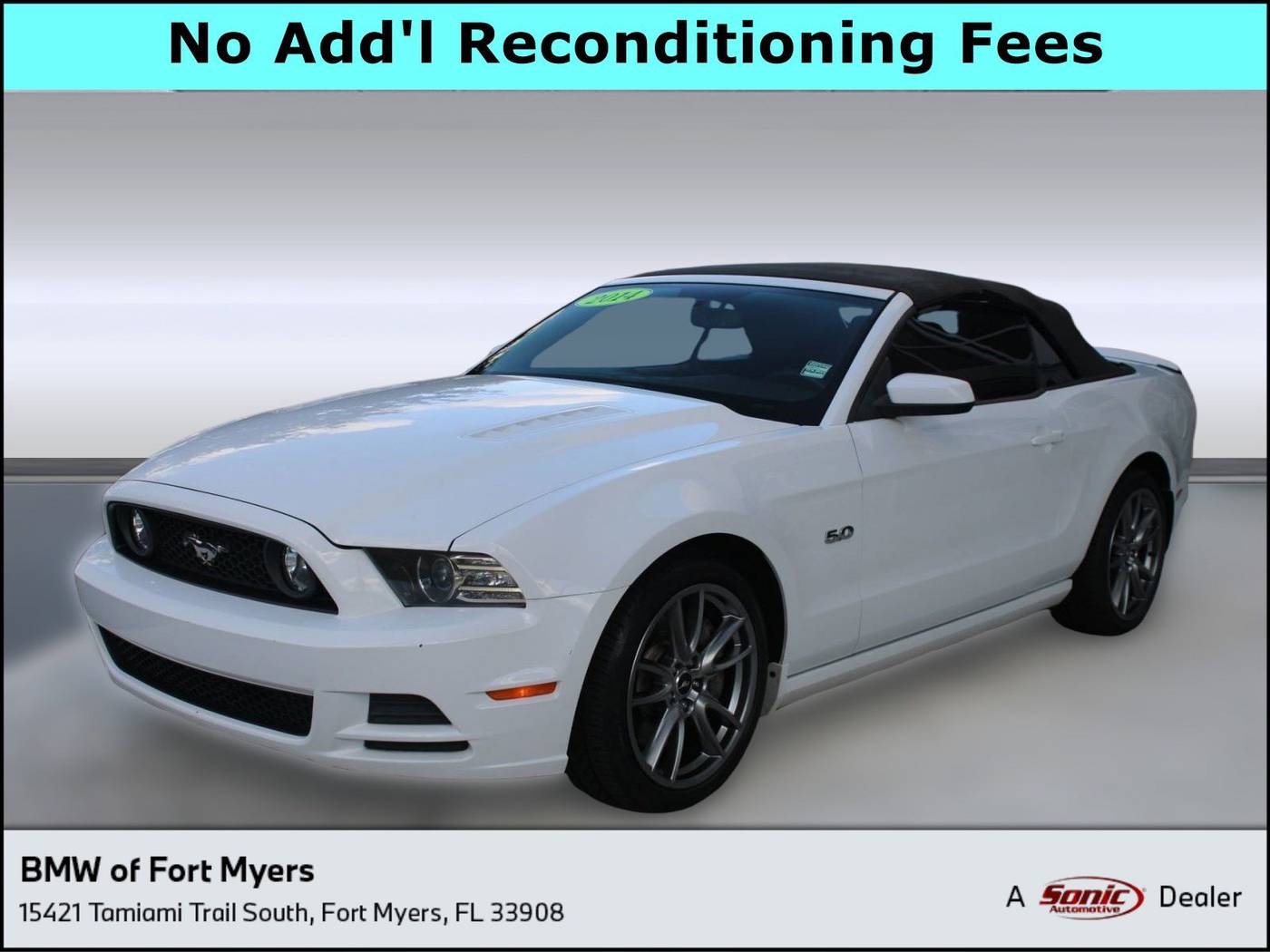 2014 Ford Mustang GT — Convertible — 73,032 mi — Fort Myers, FL