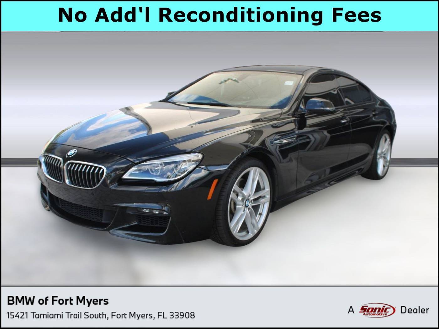 2017 BMW 6 Series 640i — Sedan — 61,700 mi — Fort Myers, FL