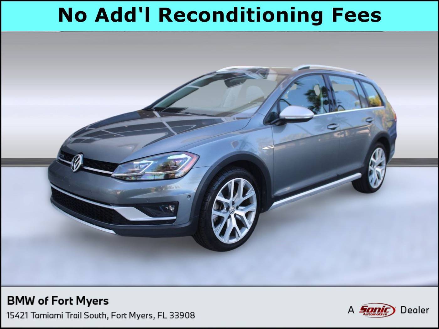 2019 Volkswagen Golf Alltrack SEL — Wagon — 77,820 mi — Fort Myers, FL