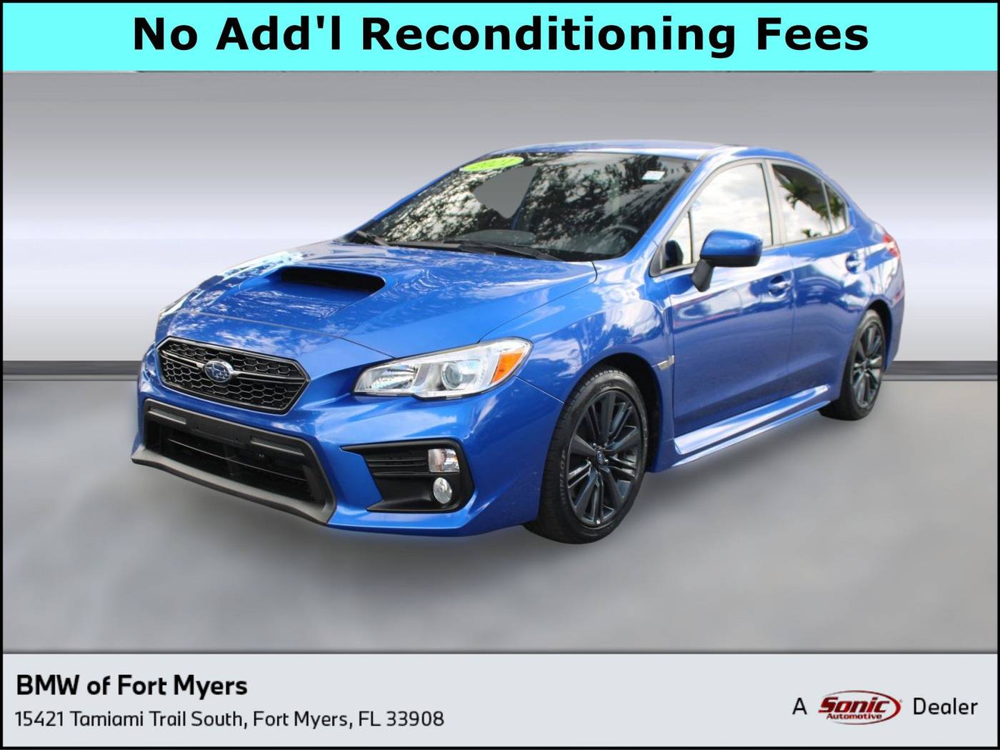 2021 Subaru WRX Standard — Sedan — 44,067 mi — Fort Myers, FL