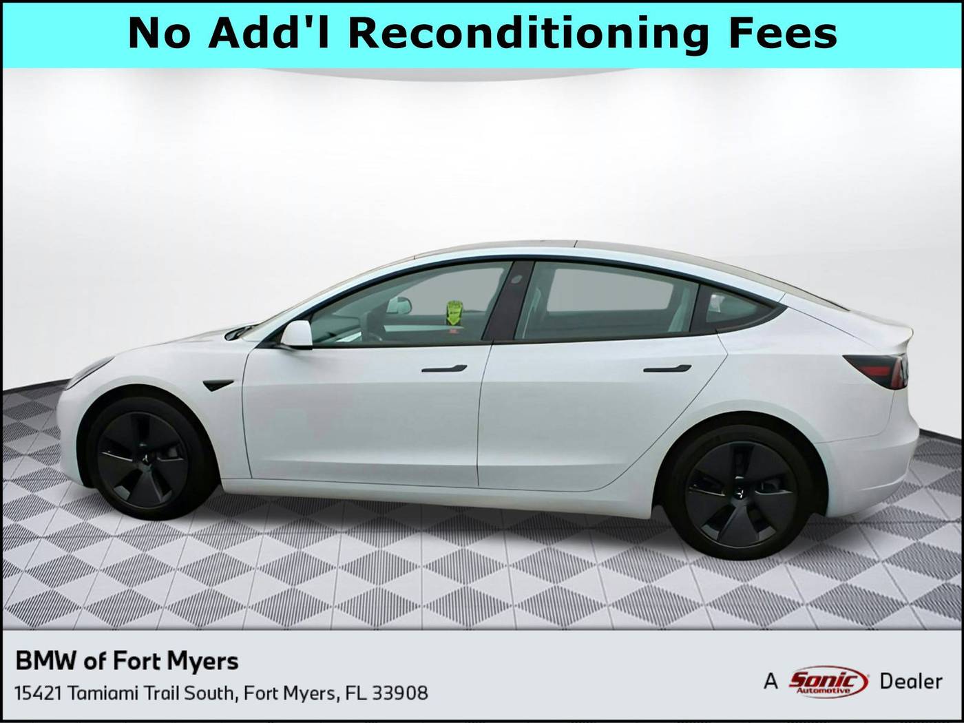 2021 Tesla Model 3 Standard Range Plus — Sedan — 55,413 mi — Fort Myers, FL