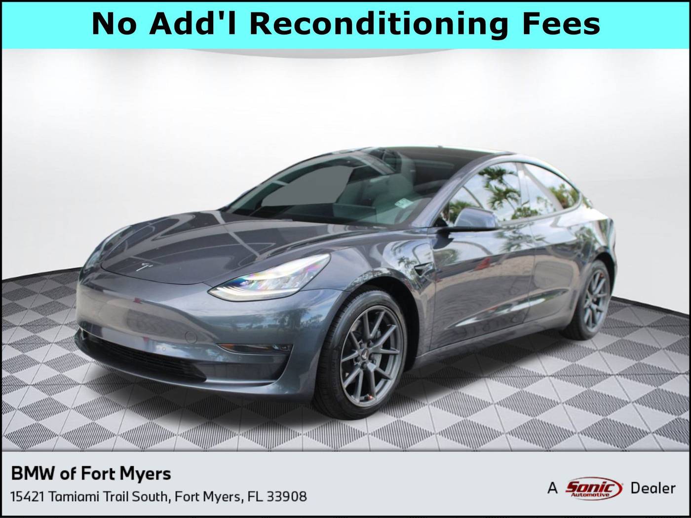2021 Tesla Model 3 Standard Range Plus — Sedan — 50,693 mi — Fort Myers, FL