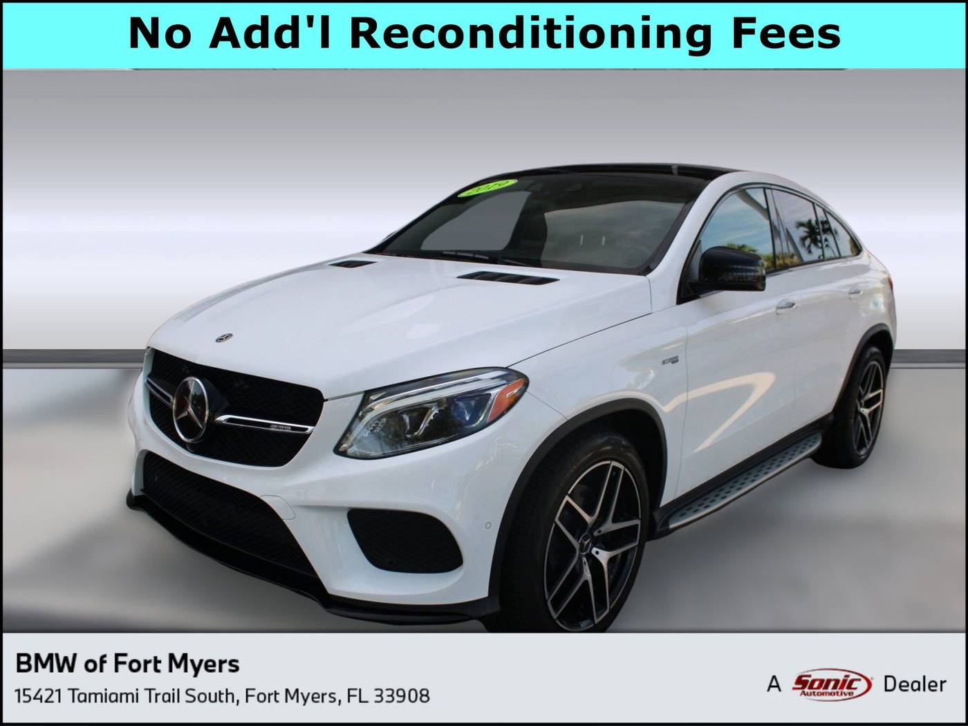 2019 Mercedes-Benz GLE GLE 43 AMG — SUV — 58,081 mi — Fort Myers, FL