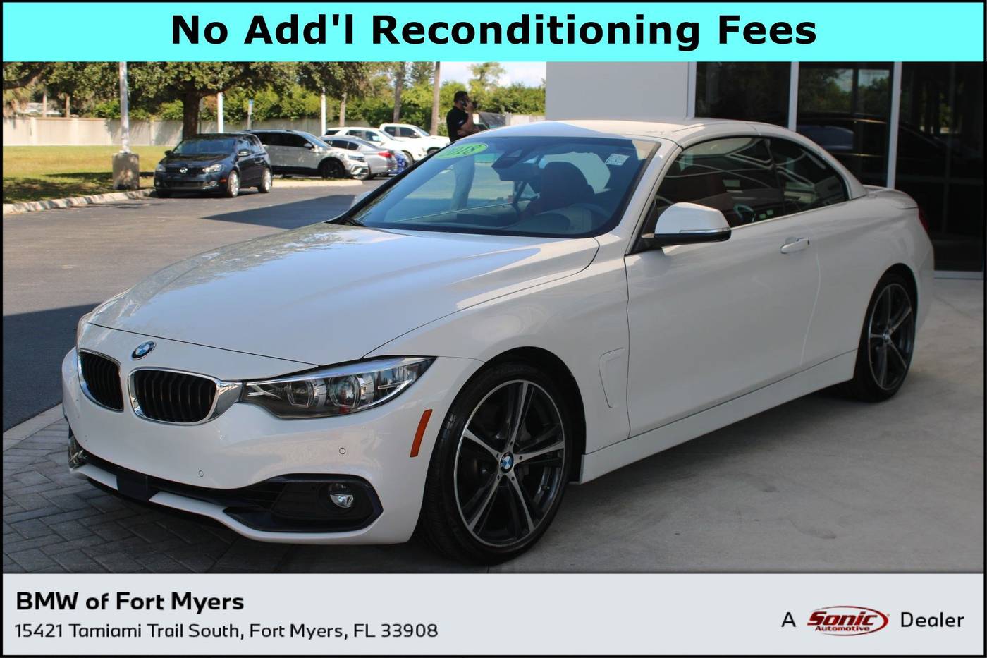2018 BMW 4 Series 440i — Convertible — 37,164 mi — Fort Myers, FL