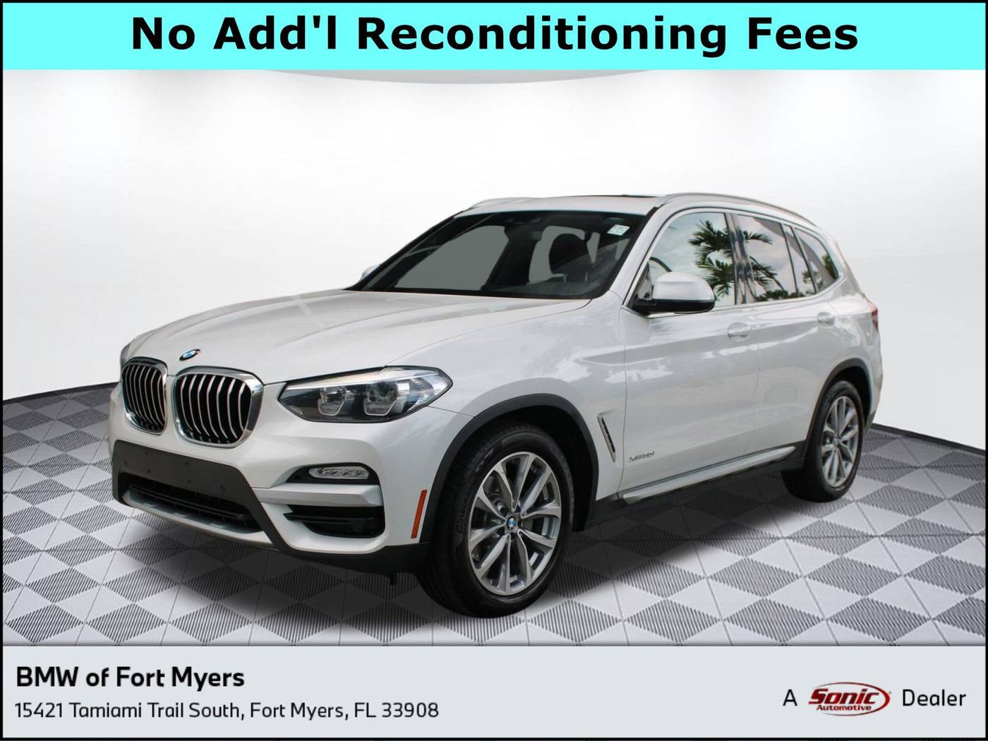 2018 BMW X3 30i — SUV — 64,978 mi — Fort Myers, FL