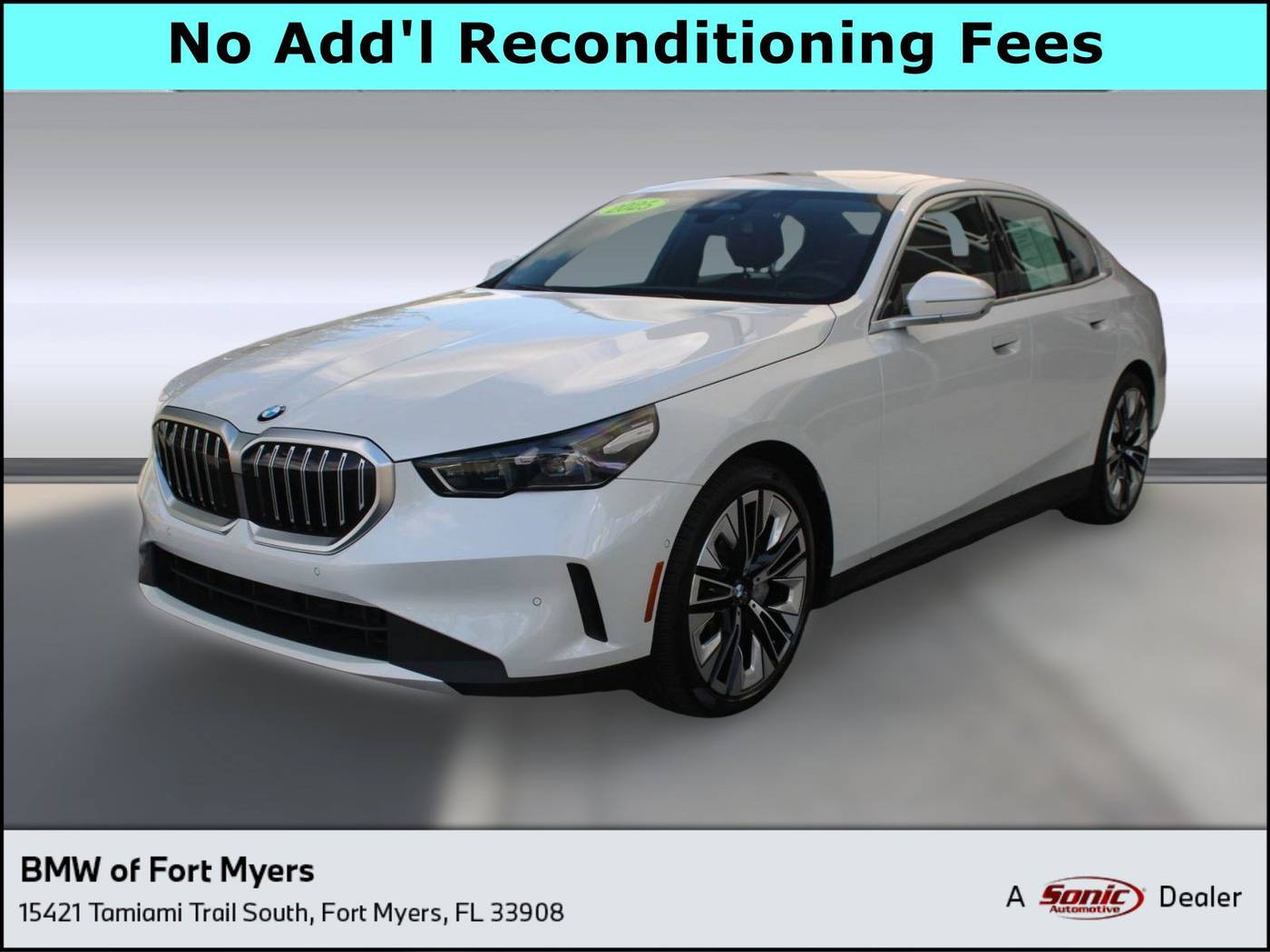 2025 BMW 5 Series 540i — Sedan — 12,762 mi — Fort Myers, FL