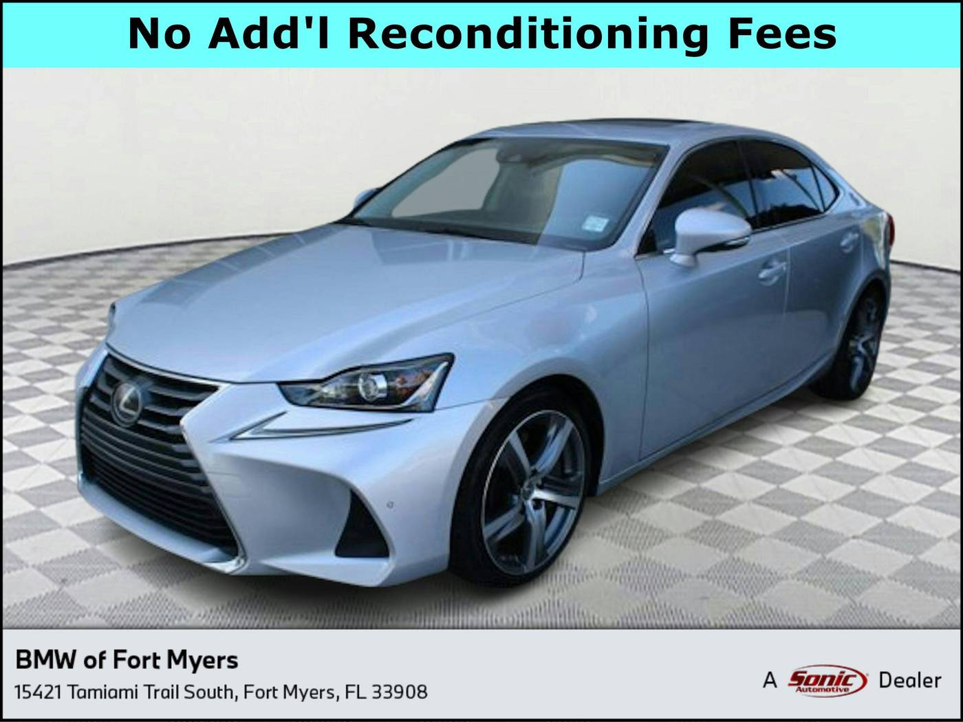 2018 Lexus IS IS 300 — Sedan — 88,332 mi — Fort Myers, FL