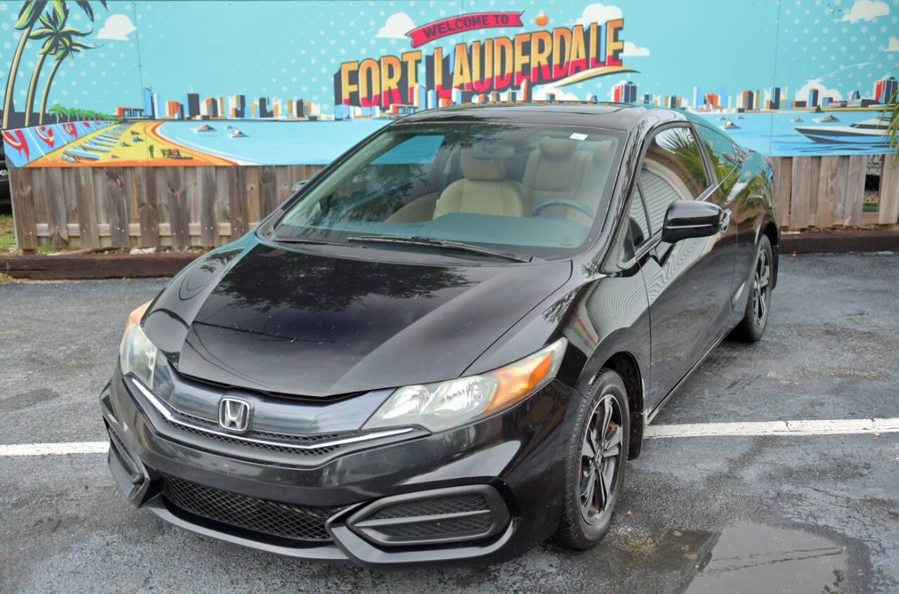 2015 Honda Civic EX — Coupe — 87,697 mi — FORT LAUDERDALE, FL