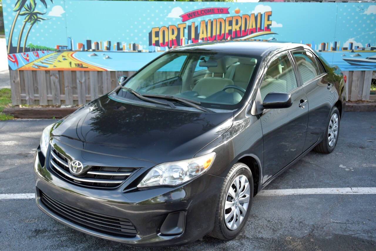 2013 Toyota Corolla LE — Sedan — 77,915 mi — FORT LAUDERDALE, FL