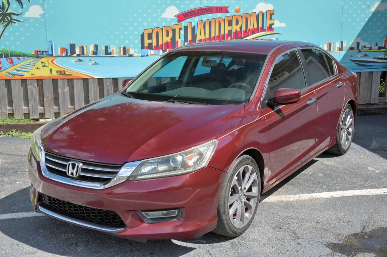 2013 Honda Accord Sport — Sedan — 93,546 mi — FORT LAUDERDALE, FL